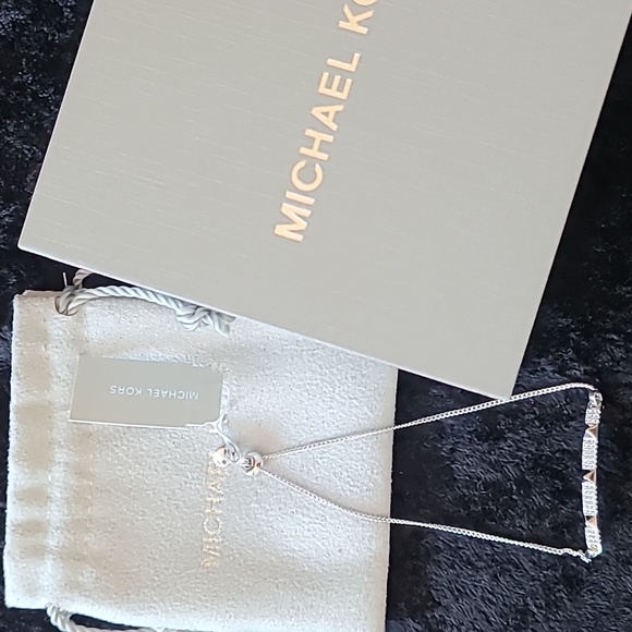 Michael Kors Mercer Link Slider Bracelet - Picture 2 of 5